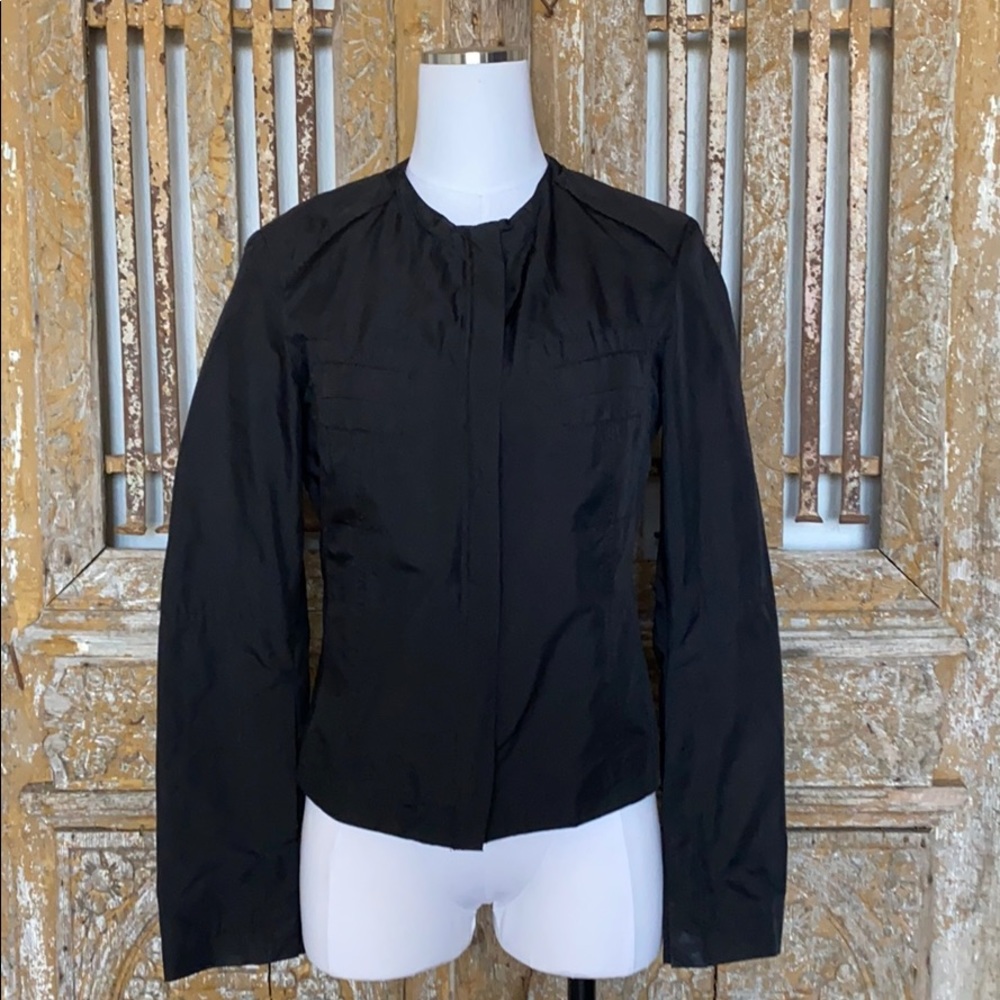 IKKS BLACK MOTO JACKET EUROPE 38